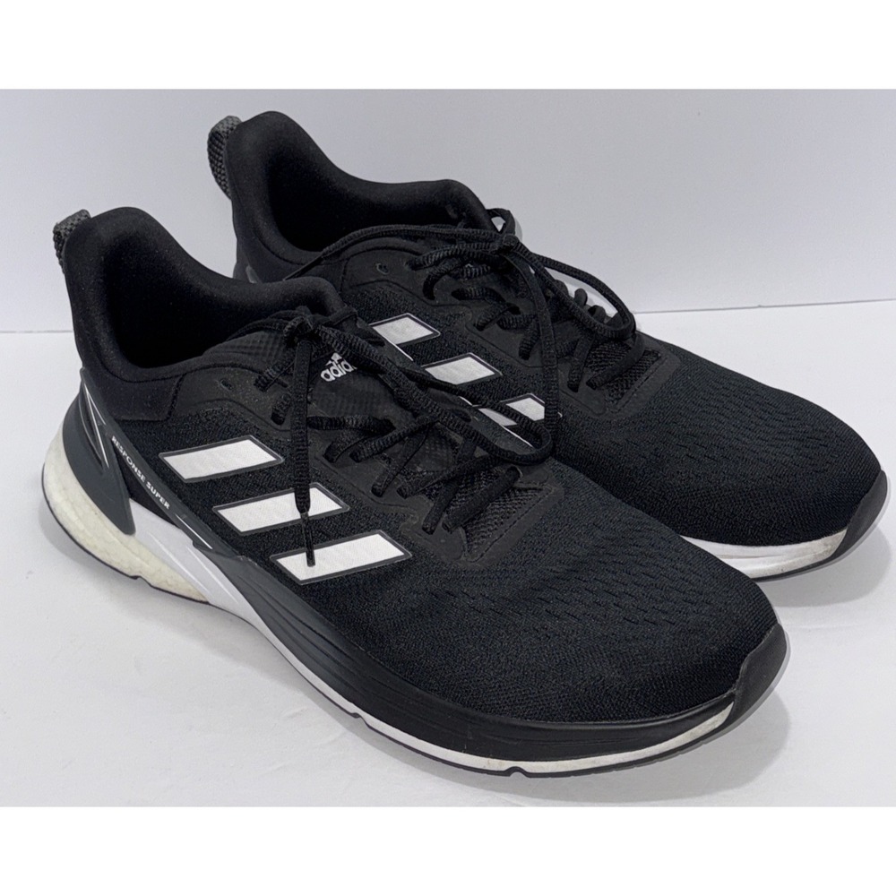 Adidas Men's 13 Response Super Black  Blokecore, Athleisure Retro Streetwear Y2K